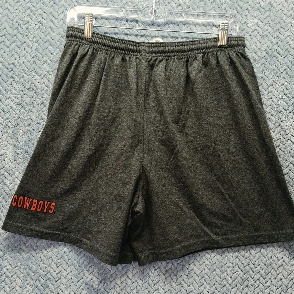 Russell Athletic Oklahoma State Cowboys Shorts Gray Mens Large NCAA Training